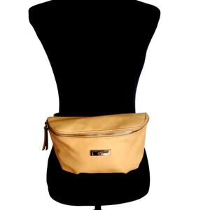 Jones NY Tan Crossbody Fanny Pack Retro Hip Bag Y2K Accessory Designer Belt Bag